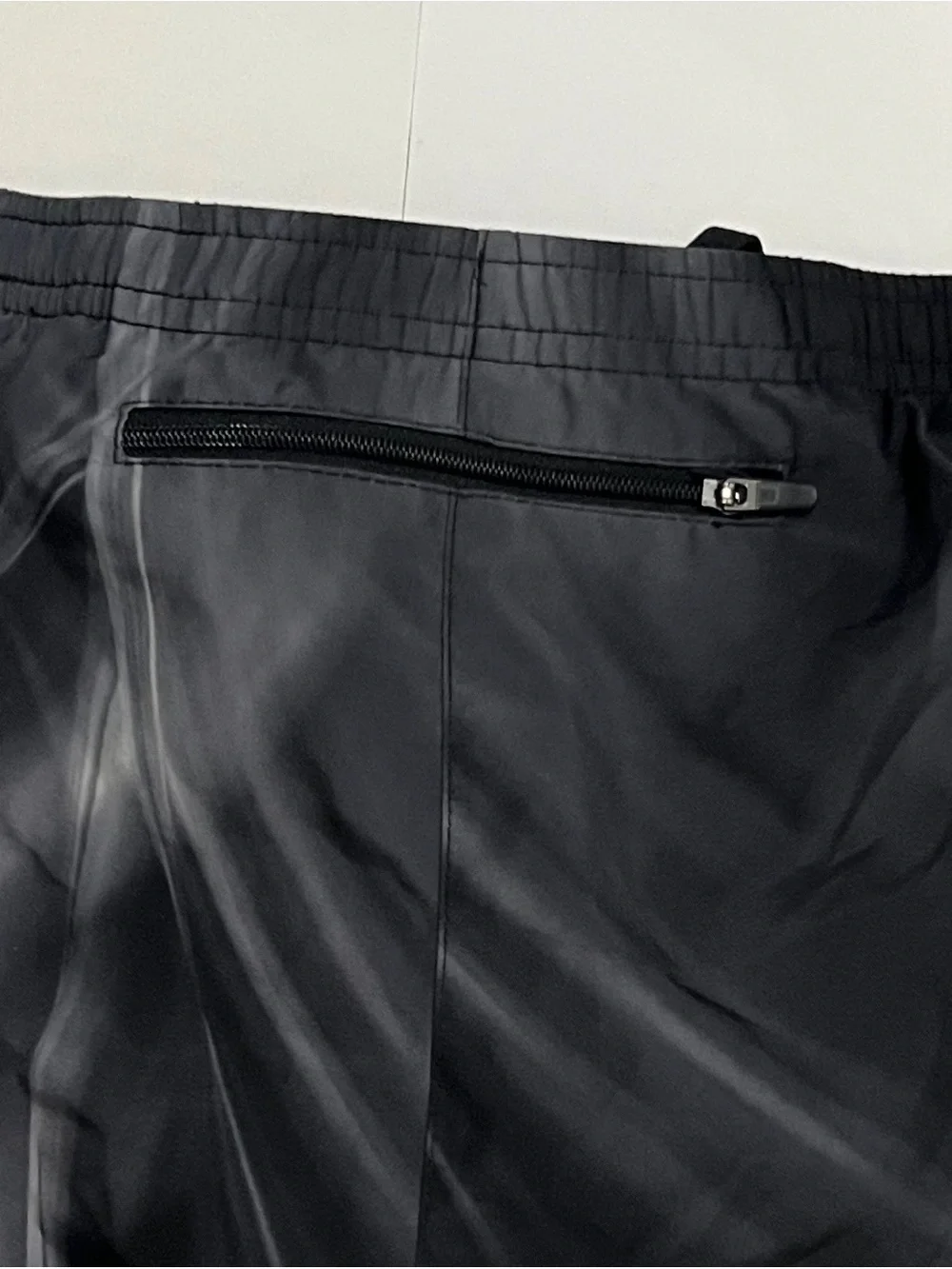 Women's Nike Dri-FIT Tempo Running Shorts In Black & Smoke Gray Print Size Sz L